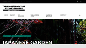 What Tmbotanicgardens.org.au website looked like in 2017 (6 years ago)