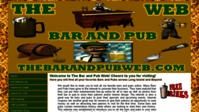 What Thebarandpubweb.com website looked like in 2017 (6 years ago)