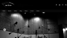 What Thetonefactory.com website looked like in 2017 (7 years ago)