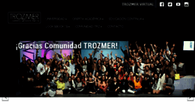 What Trozmer.edu.mx website looked like in 2017 (6 years ago)
