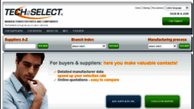 What Tech2select.com website looked like in 2017 (6 years ago)