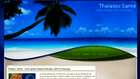 What Thalasso-sante.com website looked like in 2017 (6 years ago)