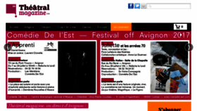 What Theatral-magazine.com website looked like in 2017 (6 years ago)