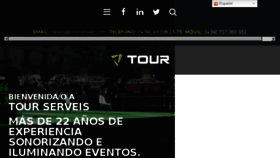What Tourserveis.com website looked like in 2017 (6 years ago)