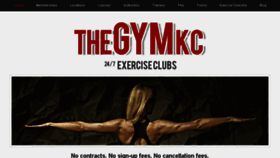 What Thegymkc.com website looked like in 2017 (6 years ago)
