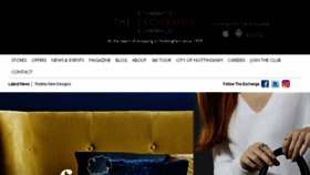 What Theexchange.uk.net website looked like in 2017 (6 years ago)