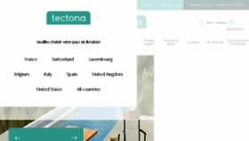What Tectona.net website looked like in 2017 (6 years ago)