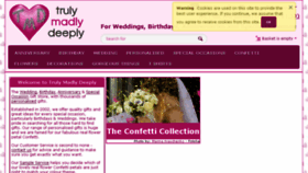 What Trulymadlydeeply.biz website looked like in 2017 (6 years ago)