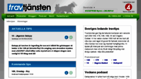 What Travtjansten.se website looked like in 2017 (6 years ago)