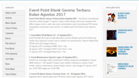 What Two1muda.blogspot.my website looked like in 2017 (6 years ago)