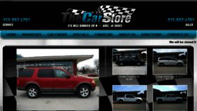 What Thecarstoreiowa.com website looked like in 2017 (6 years ago)