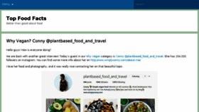 What Topfoodfacts.com website looked like in 2017 (6 years ago)