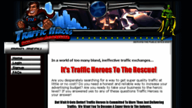 What Trafficheroes.com website looked like in 2017 (6 years ago)