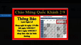 What Thoitranggiasi.vn website looked like in 2017 (6 years ago)