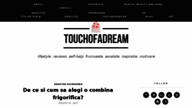 What Touchofadream.ro website looked like in 2017 (6 years ago)