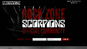 What The-scorpionscommunity.com website looked like in 2017 (6 years ago)