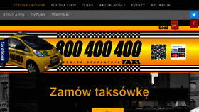What Taxi800400400.pl website looked like in 2017 (6 years ago)