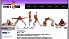 What Totallylesmills.com website looked like in 2017 (6 years ago)