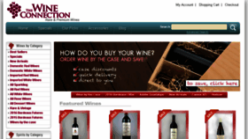 What Thewineconnection.com website looked like in 2017 (6 years ago)