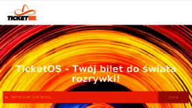 What Ticketos.pl website looked like in 2017 (6 years ago)