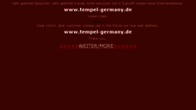 What Tempel-feinebestandteile.de website looked like in 2017 (6 years ago)