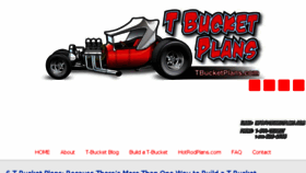 What Tbucketplans.com website looked like in 2017 (6 years ago)