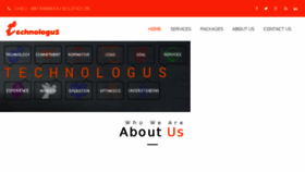 What Technologus.com website looked like in 2017 (6 years ago)