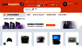 What Tynebargains.co.uk website looked like in 2017 (6 years ago)