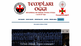 What Templarioggi.it website looked like in 2017 (6 years ago)