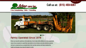 What Treespecialist.com website looked like in 2017 (6 years ago)