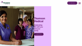 What Thomsonmedical.com website looked like in 2017 (6 years ago)