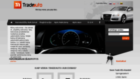 What Tradeauto.eu website looked like in 2017 (6 years ago)
