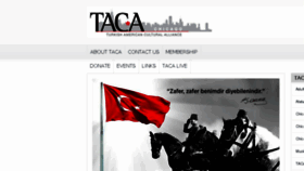 What Tacaonline.org website looked like in 2017 (6 years ago)