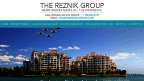 What Thereznikgroup.com website looked like in 2017 (6 years ago)