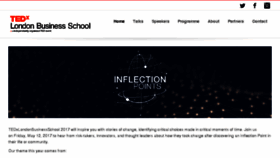 What Tedxlondonbusinessschool.com website looked like in 2017 (6 years ago)