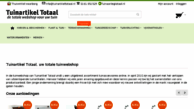 What Tuinartikeltotaal.nl website looked like in 2017 (6 years ago)