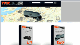 What Tracking.sk website looked like in 2017 (6 years ago)