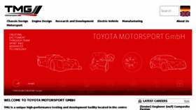 What Toyota-motorsport.com website looked like in 2017 (6 years ago)