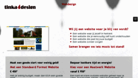 What Tinka4design.nl website looked like in 2017 (6 years ago)