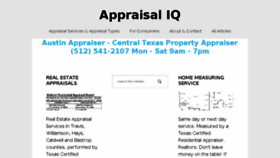 What Theappraisaliq.com website looked like in 2017 (6 years ago)