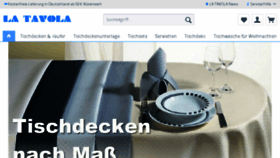 What Tafeltuch.de website looked like in 2017 (6 years ago)