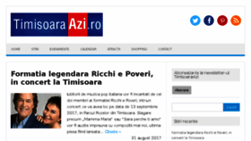 What Timisoaraazi.ro website looked like in 2017 (6 years ago)
