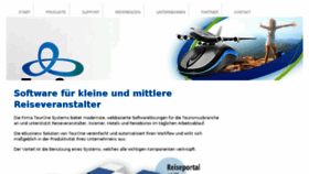 What Tourone.de website looked like in 2017 (6 years ago)