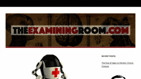 What Theexaminingroom.com website looked like in 2017 (6 years ago)