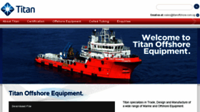 What Titanoffshore.com.sg website looked like in 2017 (6 years ago)