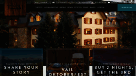 What Tivolilodge.com website looked like in 2017 (7 years ago)