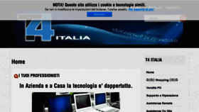 What T4italia.it website looked like in 2017 (6 years ago)