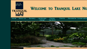 What Tranquil-lake.com website looked like in 2017 (6 years ago)