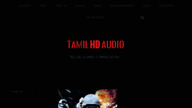 What Tamilhdaudio.com website looked like in 2017 (6 years ago)