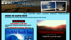 What Twofaithfulbeachbums.com website looked like in 2017 (6 years ago)